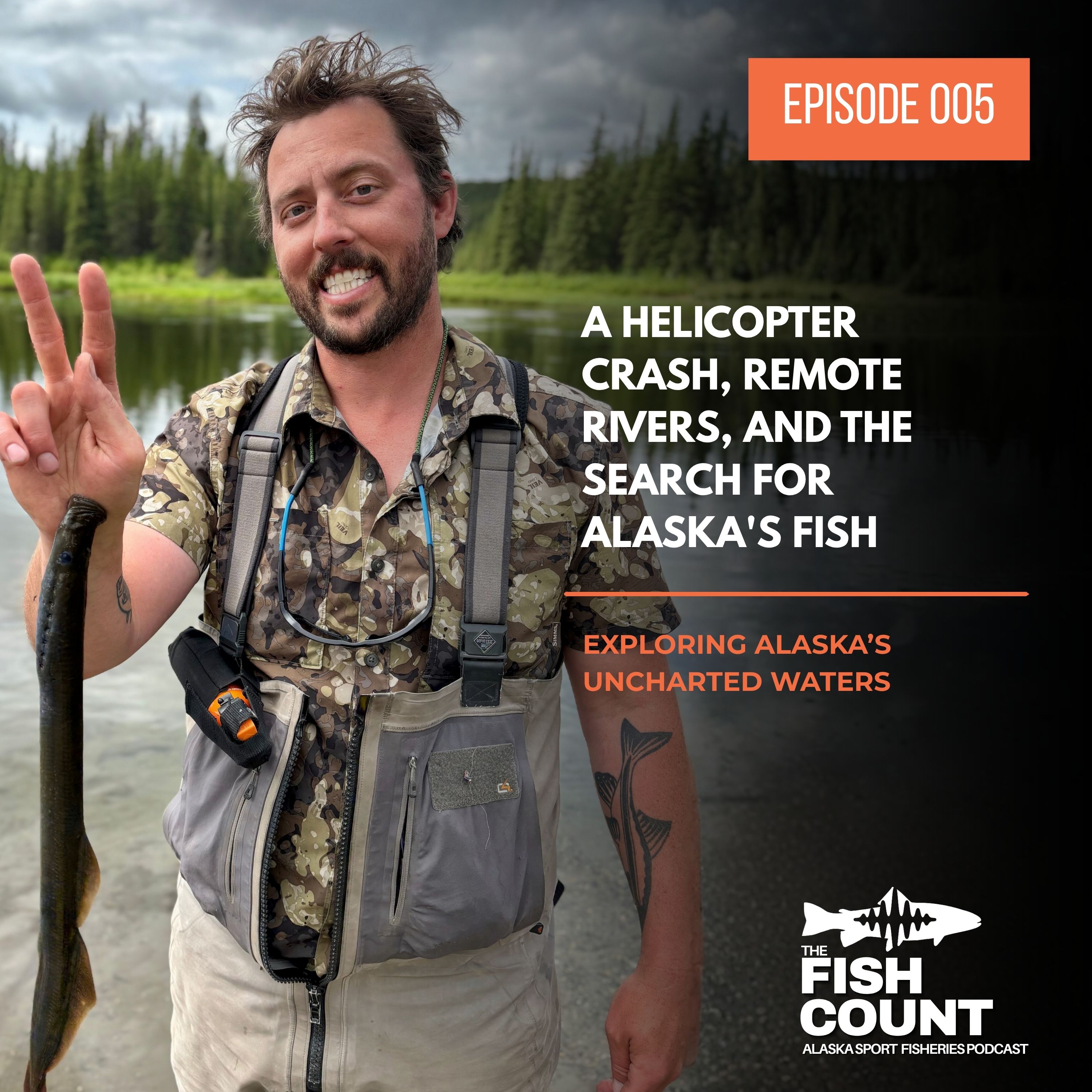 Episode 5 cover artwork for Exploring Alaska's Uncharted Waters
