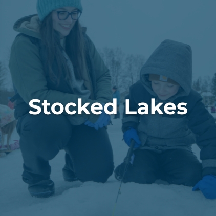 Explore Alaska's stocked lakes and lake information