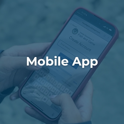 Download the Alaska Department of Fish and Game mobile app