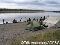 Fish camp on the Kuskokwim River near Kalskag All photos by Erik Anderson