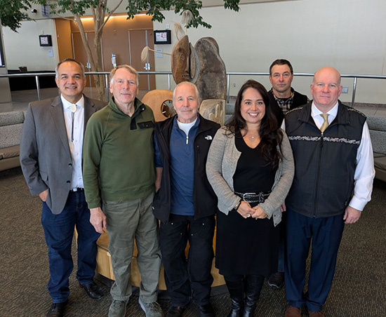 The Board of Fish board member Marit CarlsonVan Dort in front