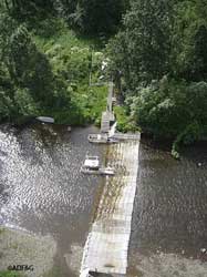 The site was chosen because it was located above the fishery approximately two miles from the mouth and still in a single channel below the North and South forksThe project was expanded in 2004 by installing a weir in midJune when water levels lowered and by continuing to count fish through the silver salmon run