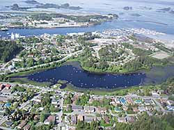 Family Fishing Day in Sitka at Swan Lake