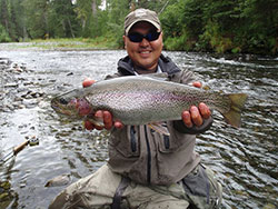 An additional benefit of pegging a bead is how seldom hooks are swallowed by the trout Hooks tend to set just on the outside of the corner of the mouth and practicing selective harvest or catch amp release is done with far less stress to the fish