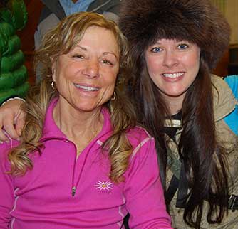 The author and DeeDee Jonrowe at the Musherrsquos Signing in Nome Alaska on March 16 2013