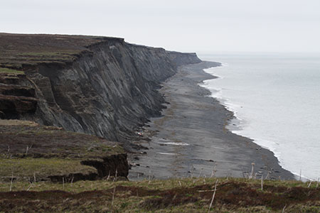 The north side of Tugidak Island Photo by Sue Goodglick