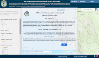 Southeast Alaska commercial salmon fishing areas map thumbnail