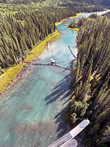 Figure 10. &mdash; Sockeye salmon weir.
