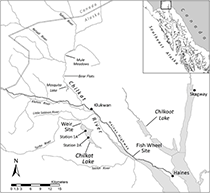 Figure 1. &mdash; Chilkat Lake.