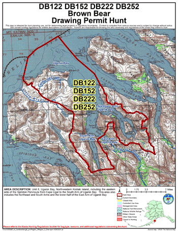 Map of DB122