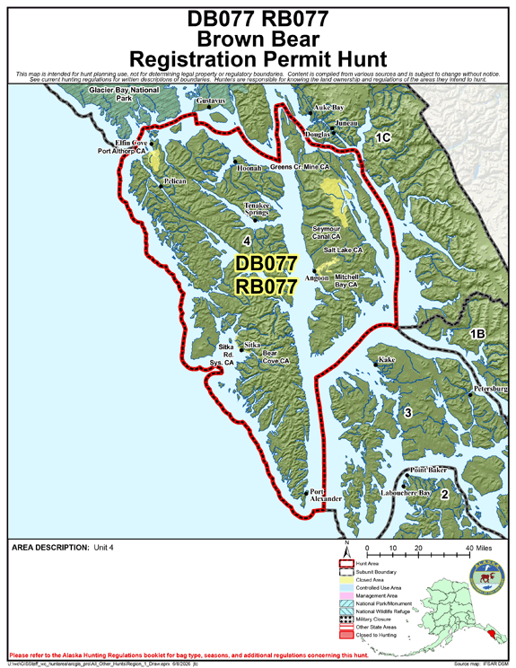 Map of brbear hunt number rb077
