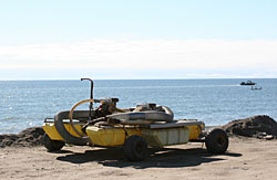 Floating suction dredge